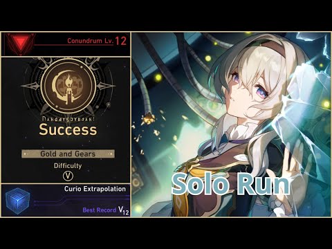 Gold and Gears Lv. 12 Full Run - SOLO Firefly & Remembrance Path/Curio Extrpolation Dice