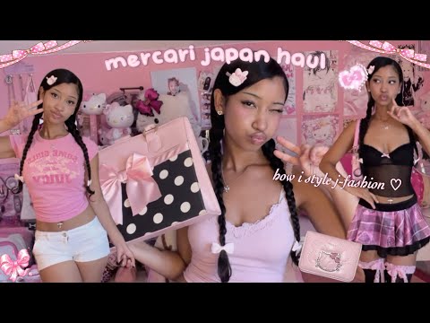 cute japan mercari haul + styling j-fashion brands! ♡ (buyee)