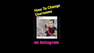 How To Change Username on Instagram | Shorts