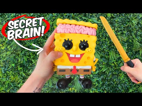 Secret Brain inside Spongebob Funkopop!