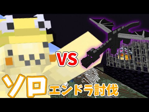 どるぴんソロエンドラ討伐の旅【Minecraft】