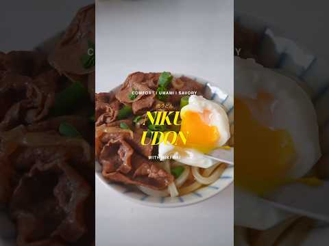 Part 8 | Easiest 10 minute recipe: Niku udon 🍜