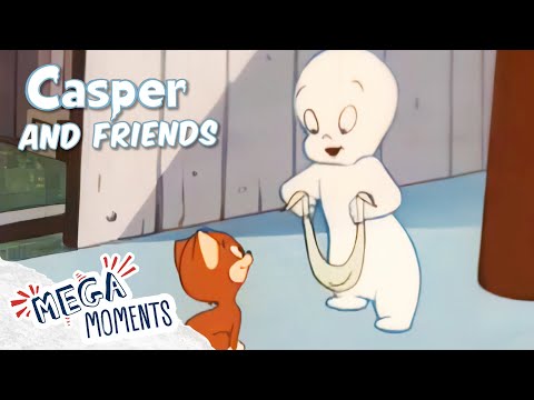 Casper saves a Kitten! | Casper and Friends in 4k | Compilation | Mega Moments