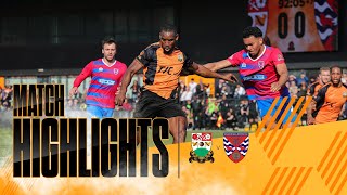 Match Highlights |  Barnet FC 1-0 Dagenham & Redbridge