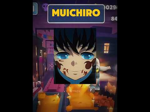 MUICHIRO on SUBWAY SURFERS Trend 🤔🔥 | New TikTok Trend | #demonslayer #kny #anime #kimetsunoyaiba