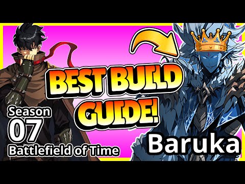 BARUKA BATTLEFIELD OF TIME BUILD & BATTLE GUIDE! S7 [Solo Leveling: Arise]