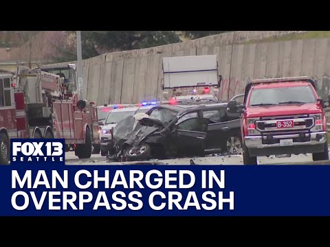 Man charged in deadly WA overpass crash | FOX 13 Seattle