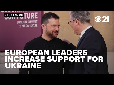 European leaders pledge increased support for Ukraine following explosive White House visit