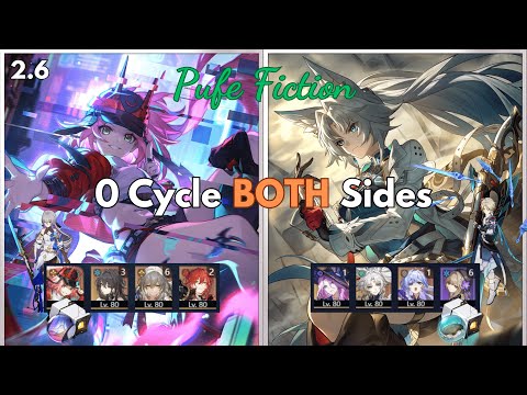 Eagle + Penacony 1 DDD 10 EBA Rappa And Vonwacq Herta | 0 Cycle Both Sides Pure Fiction | HSR 2.6