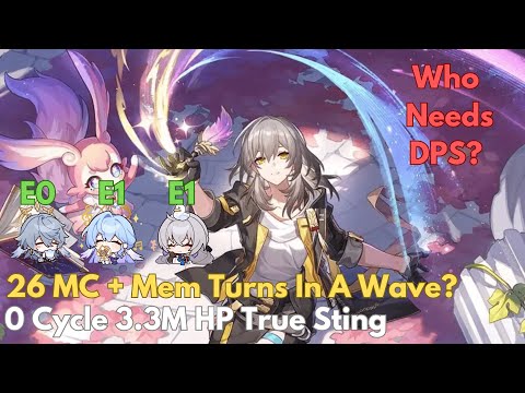 How To Turn Remembrance MC Into Feixiao | Honkai Support Rail | MoC 2.7 | 记忆主5金0t 真蛰虫