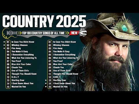 Top Country Songs 2025 - Chris Stapleton, Morgan Wallen, Luke Combs, Luke Bryan, Thomas Rhett