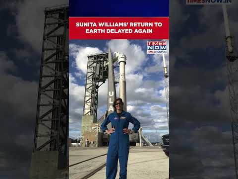 Sunita Williams Return Delayed Again; NASA, SpaceX Postpone Launch Of Crew 10 Mission #shorts