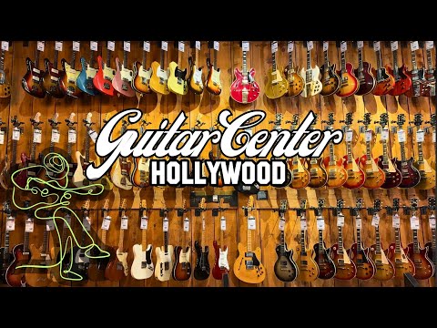 A Tour of The Guitar Center | LA | Hollywood 🎸