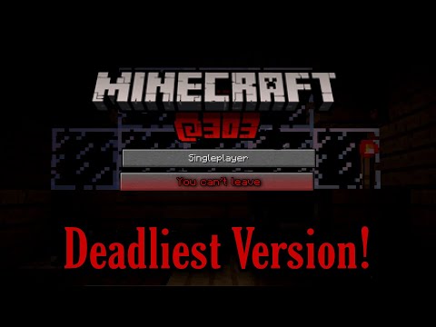 If you enter this Hacked version of Minecraft, There is no way back! (Minecraft Creepypasta)