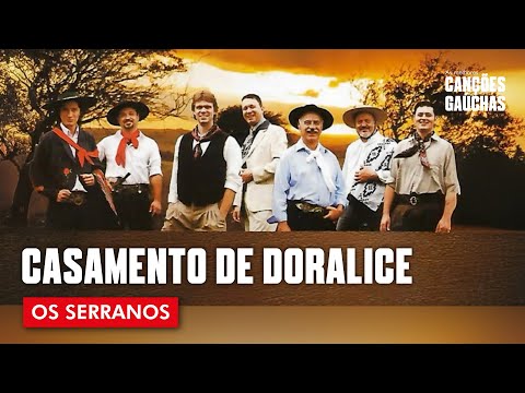 O CASAMENTO DE DORALICE - OS SERRANOS (CD INTERPRETAM SUCESSOS GAÚCHOS VOL. 3) CLIPE IMAGENS GAÚCHAS