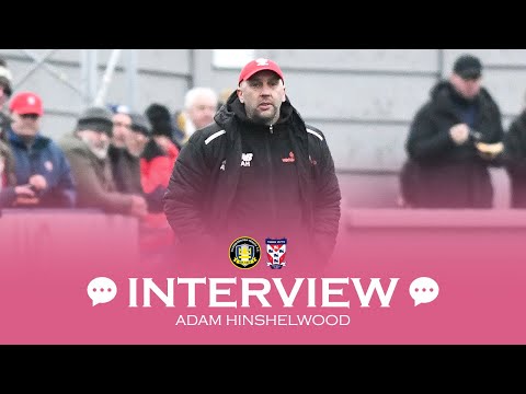 💬 Post Match Interview | Adam Hinshelwood | Gainsborough Trinity