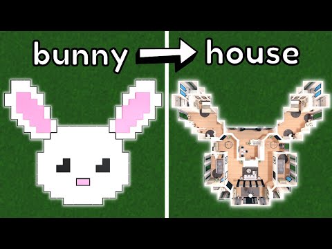 Building a BUNNY SHAPED house in Bloxburg!