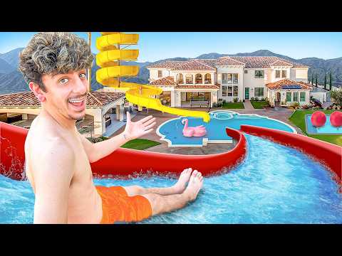 I Built a Waterpark in my Backyard!