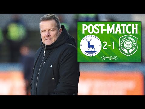 Post-Match | Mark Cooper | Hartlepool United