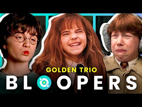 Harry Potter: Best and Funniest Golden Trio Bloopers! | OSSA Movies