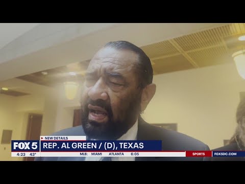 Rep. Al Green responds after House votes to censure him