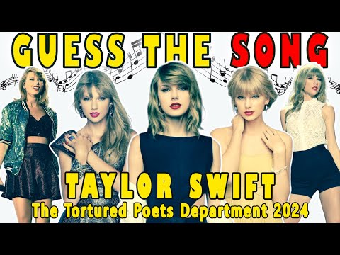 Guess The Song Taylor Swift 2024 | Taylor Swift Music 🎶