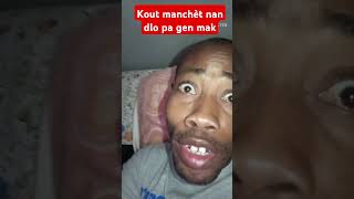 Kout manchèt nan dlo pa gen mak #haitiancomedy #funny #comedy