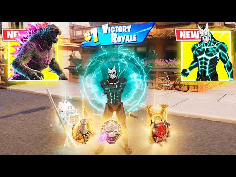 KAIJU NO. 8 vs "GODZILLA PORTAL" 3 NEW MEDALLIONS & MYTHIC’S CHALLENGE (Fortnite Chapter6)