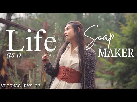 Day in the Life of a Soap Maker | 2025 plans, drying herbs, packing orders