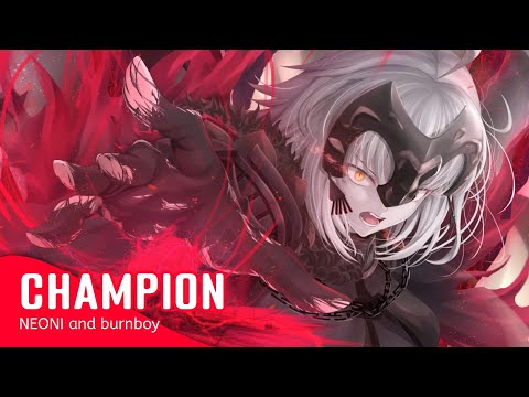 Nightcore - CHAMPION (Lyrics)