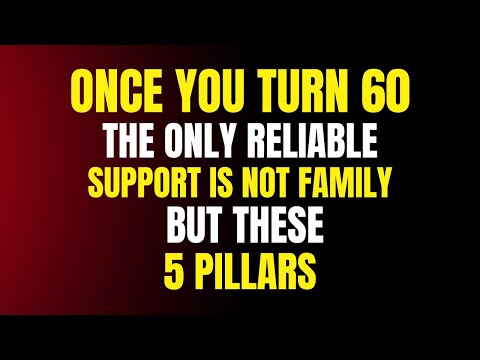 Once You Turn 60,The Only Reliable Support Is Not Family, But These 5 Pillars | Speech