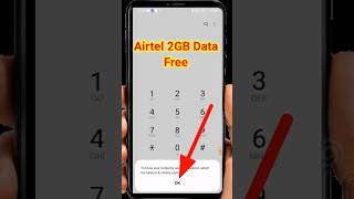 Airtel 2GB Data Free code 2024 😃 #shorts #airtelfreedata #airtel #airtelfreedatacode