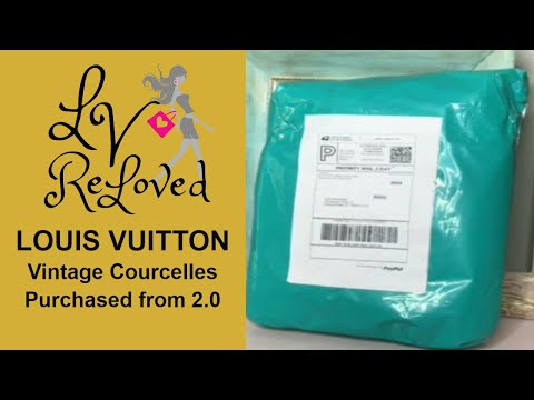 Louis Vuitton COURCELLES Unboxing from Luxe 2.0