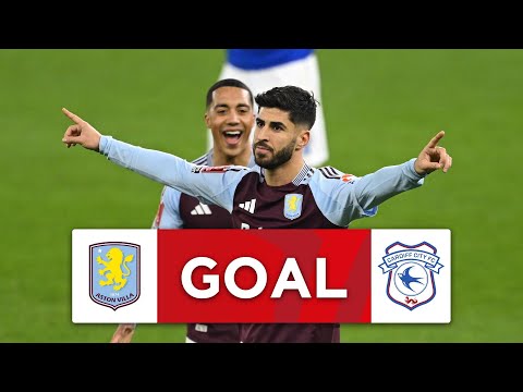 GOAL | Marco Asensio | Aston Villa 2-0 Cardiff City | Fifth Round | Emirates FA Cup 2024-25