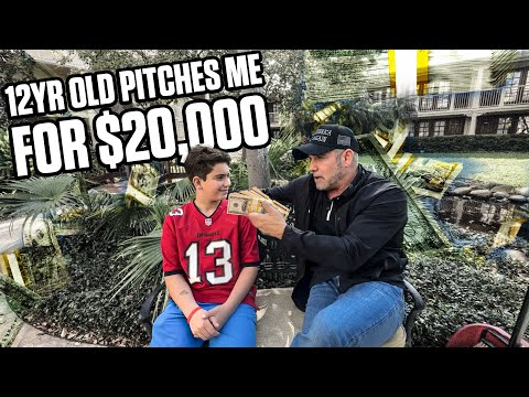 Grant Cardone Coaches Kid on Sales