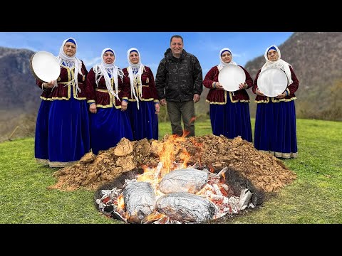 Turkeys Baked on Coals! Tea Ceremony with National Songs and a Hearty Dinner