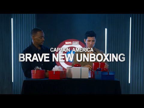 Captain America: Brave New World | Unboxing with Anthony Mackie & Danny Ramirez