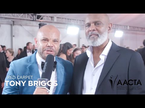 Tony Briggs on the Red Carpet | 2024 AACTA Awards