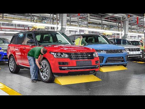 Inside Billion $ Factory Producing Massive Range Rover From Scratch -Production Line