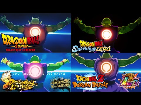 ALL ORANGE PICCOLO TRANSFORMATION & SPECIAL BEAM CANNON ANIMATIONS!!