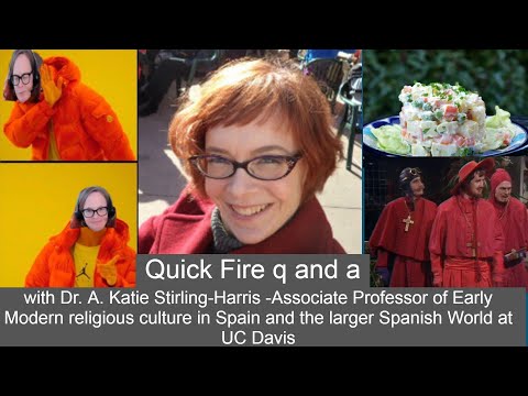 Quick Fire Q&A w/ Dr. A. Katie Stirling-Harris, Associate Professor  of History at UC Davis