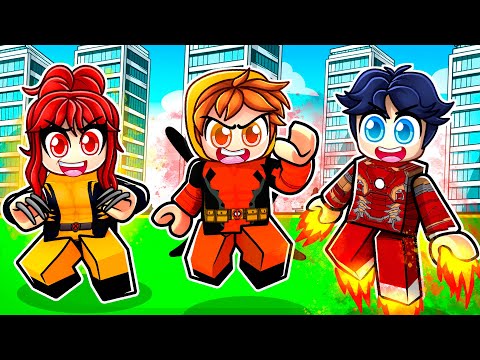 Starting a MUTANT SUPERHERO FAMILY in Strongest Battlegrounds!