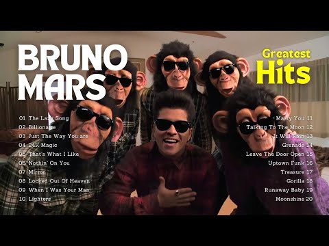 Bruno Mars Best Songs Collection ~ Bruno Mars Full Album --- New 2024