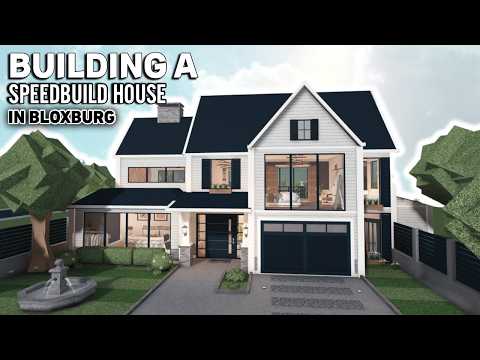 COPYING A SPEED BUILT HOUSE IN BLOXBURG