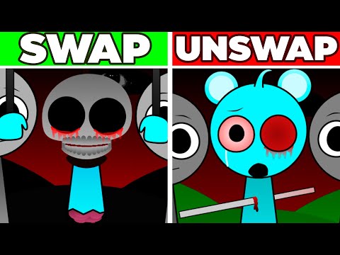 Incredibox Sprunki Phase 4 SWAPPED VS UNSWAPPED