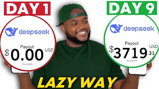 3 Laziest Ways to Make Money Online With DEEPSEEK AI BOT ($170/Day)