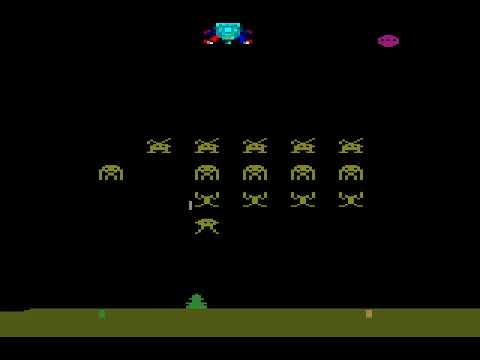 Atari 2600 Game: Space Invaders (1979 Atari/Taito)