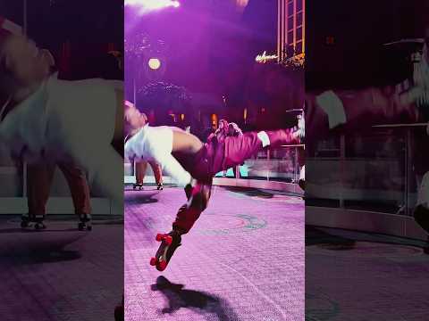 LARON VOGUE ON SKATES FREESTYLE AT FLIPPERS WORLD VEGAS🤯🔥 #lar0nbest #rollerskating #vogue #dance