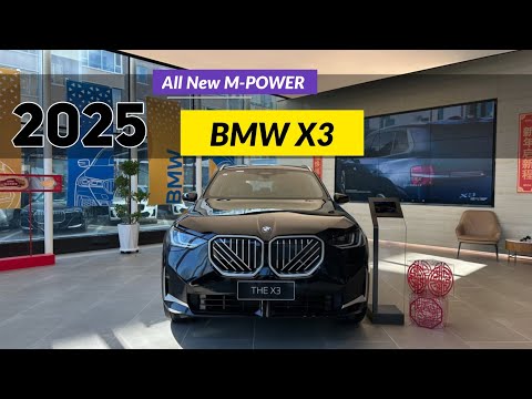 2025 New BMW X3 Exclusive M Sport Package Walkaround