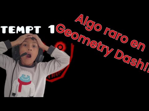 ALGO RARO EN GEOMETRY DASH?! NIVEL DE TERROR!! 😱